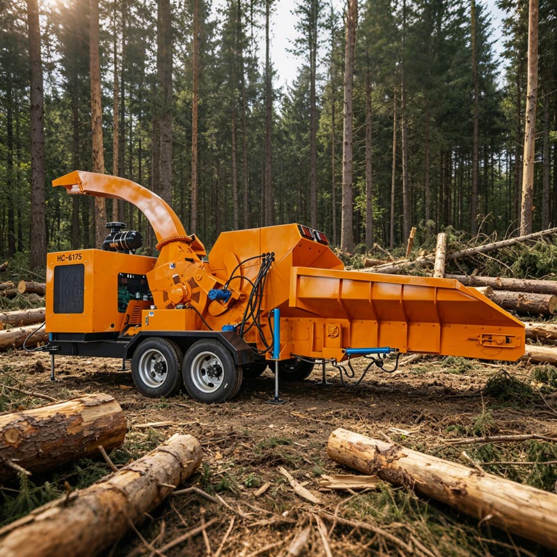 Déchiqueteuse à bois