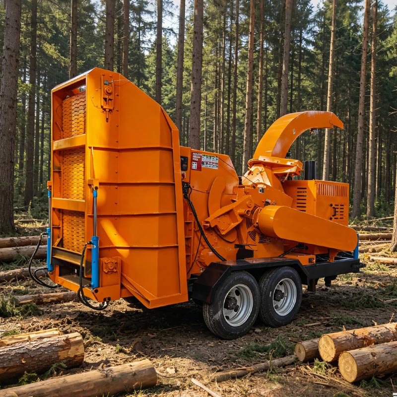 Déchiqueteuse à bois