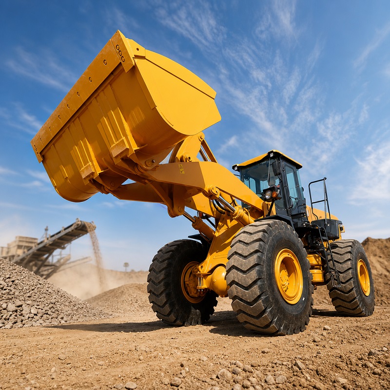 Chargeuse sur pneus SZ970 de 7 tonnes | Chargeuse sur pneus lourde pour la construction
