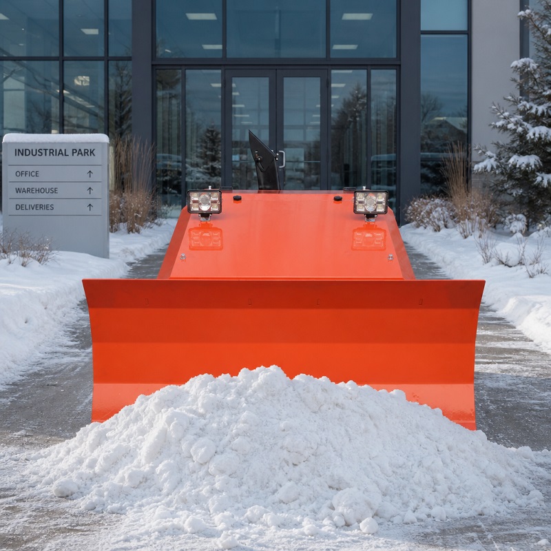 Chasse-neige et fraise à neige chenillés télécommandés