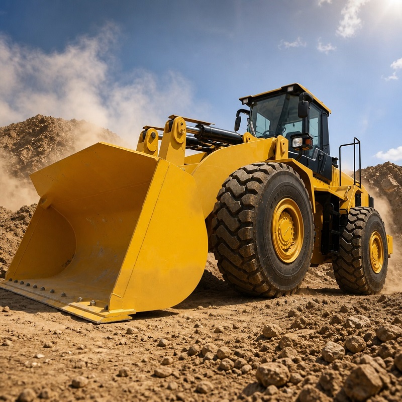 Chargeuse sur pneus de 8 tonnes