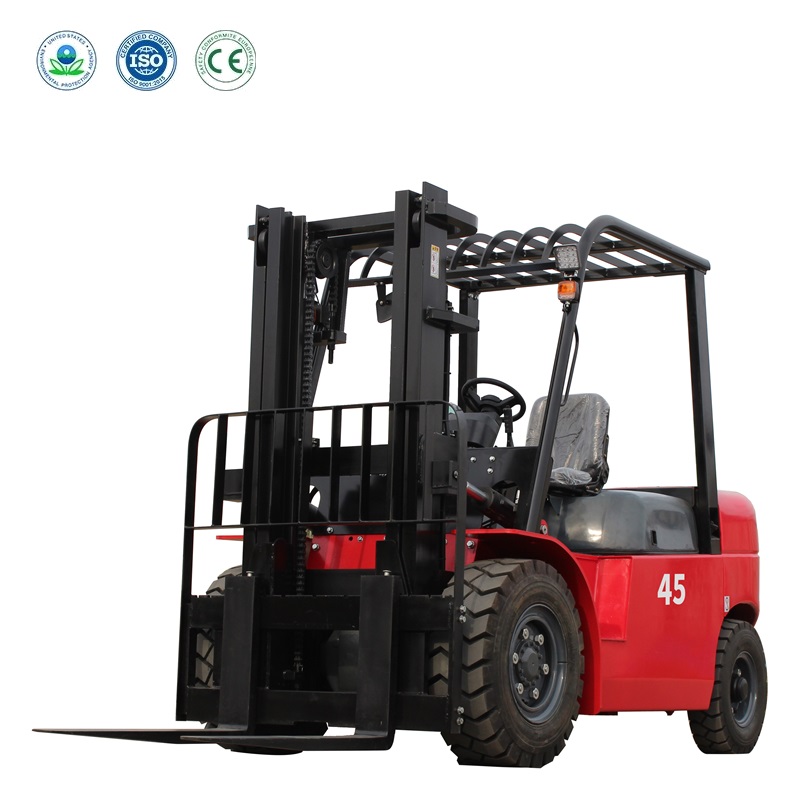 Chariot élévateur diesel d'extérieur de 4,5 tonnes | Manutention de chantier robuste