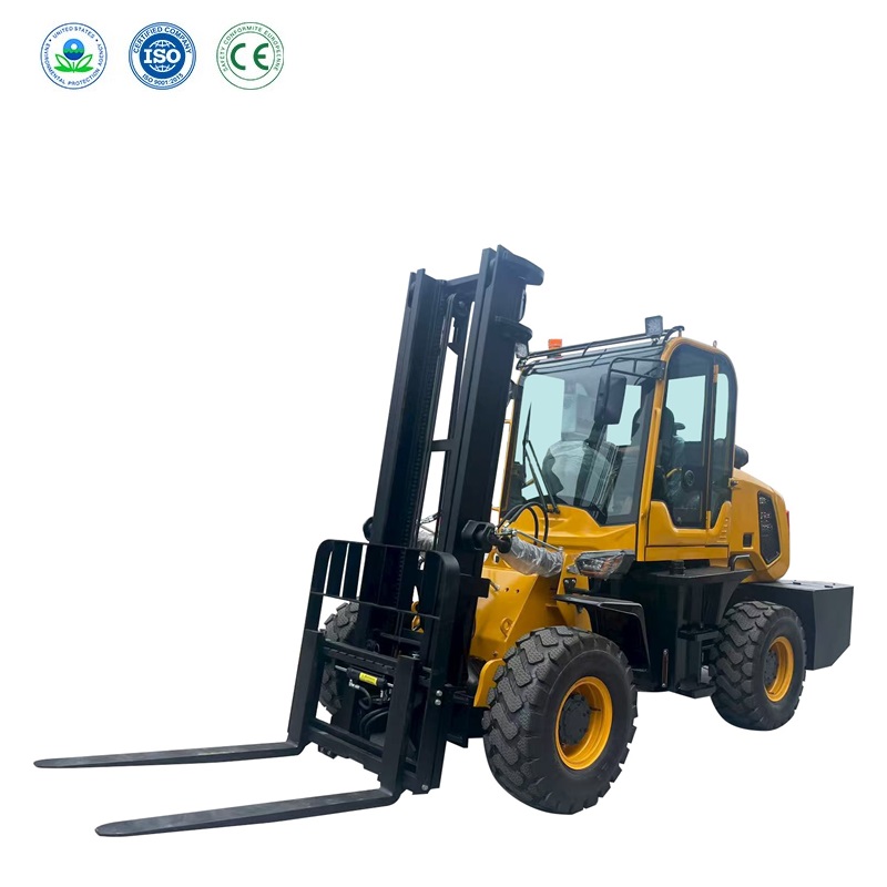 Chariot élévateur tout-terrain 4WD de 3,5 tonnes | Levée de 3 m
