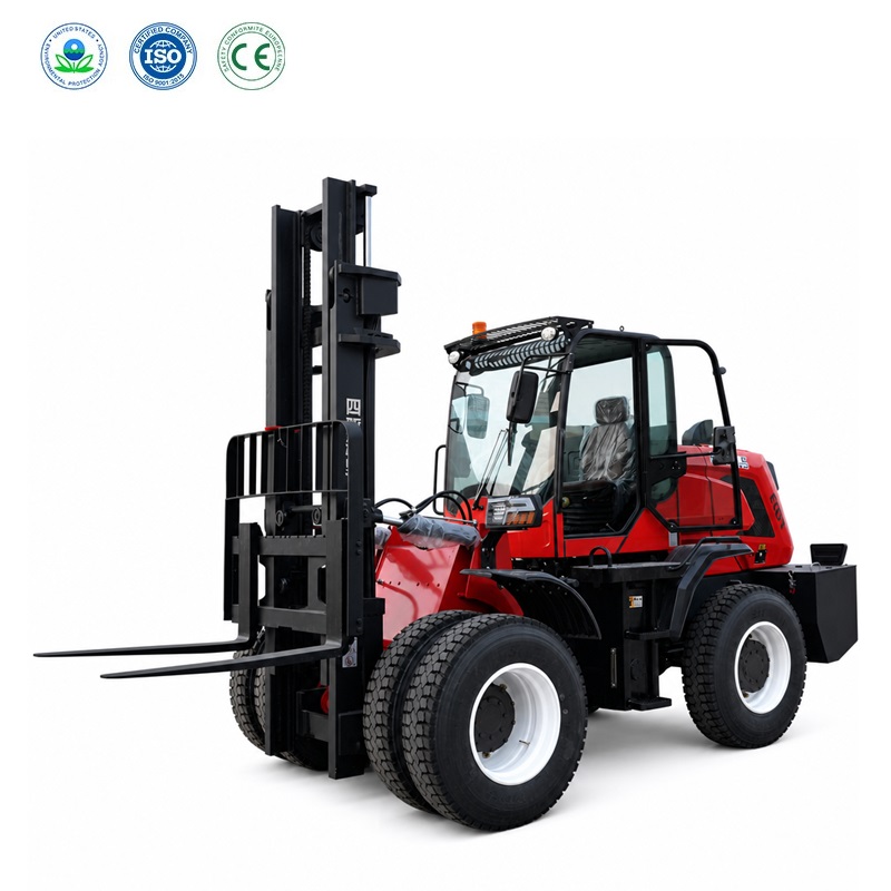Chariot élévateur tout-terrain 6 tonnes 4WD | Levée de 4 m