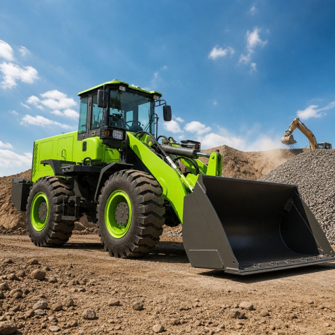 SZ936E Chargeur sur pneus électrique de 3 tonnes | Batterie LFP