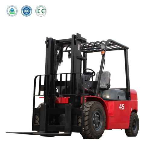 Chariot élévateur diesel d'extérieur de 4,5 tonnes | Manutention de chantier robuste