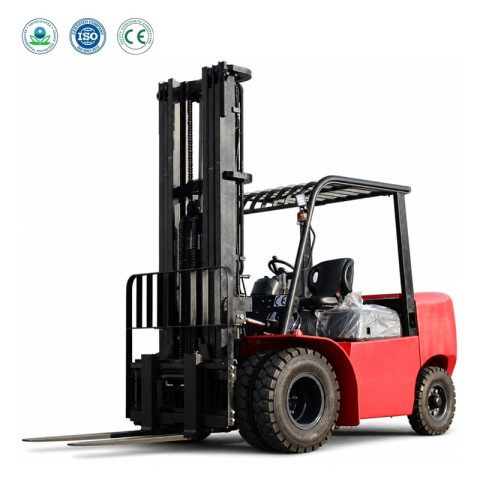 Chariot élévateur diesel d'extérieur de 5 tonnes | Manutention de chantier robuste