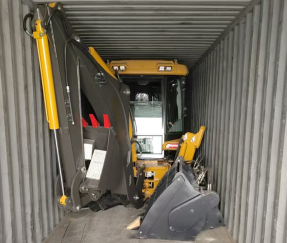 Chargeuse-pelleteuse SAAO WZ388 pour l'entretien des routes rurales, Mexique