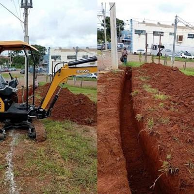 Brésil | Pelles compactes SAAO : Performances fiables pour les chantiers de construction