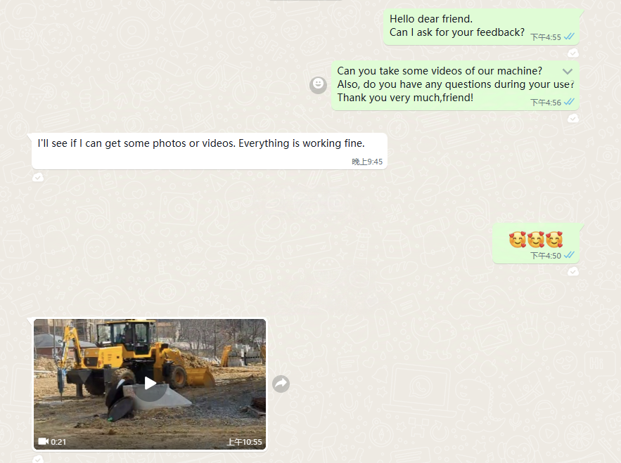 Clients internationaux et témoignages de réussite | Chargeuses-pelleteuses