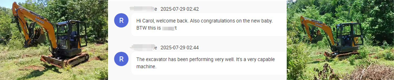 Clients internationaux et témoignages de réussite | Excavatrices